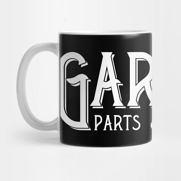 Garage Parts Accessories by ShirtyLife